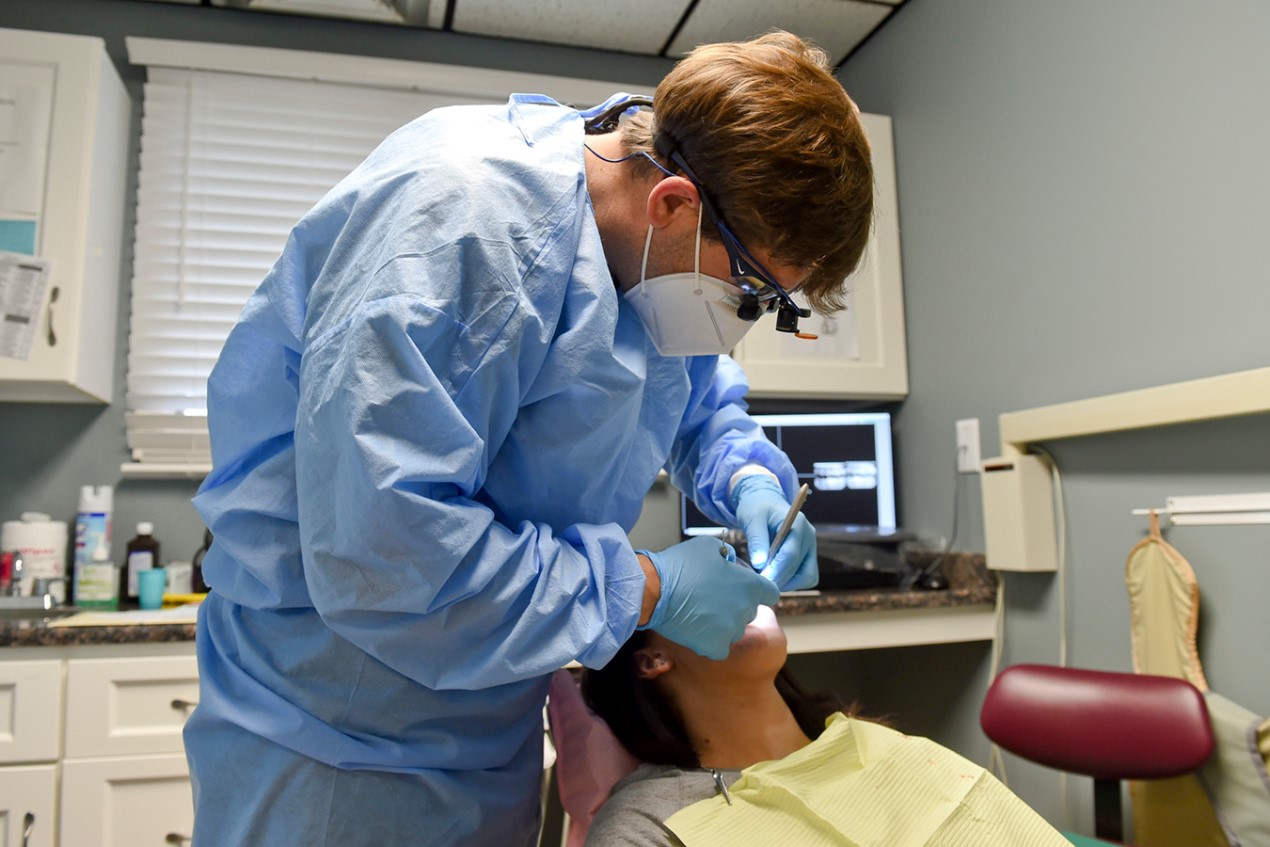 KHN Image - Dentist and Patient